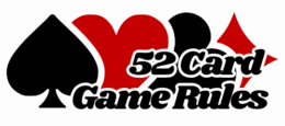 52 Card Game Rules Logo – Playing Card Suits Design